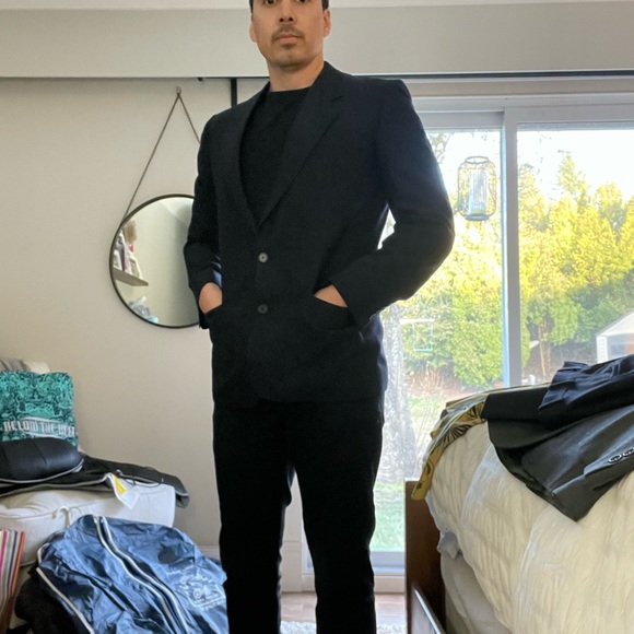 Vintage Blue Pinstripe Suit - Picture 5 of 10